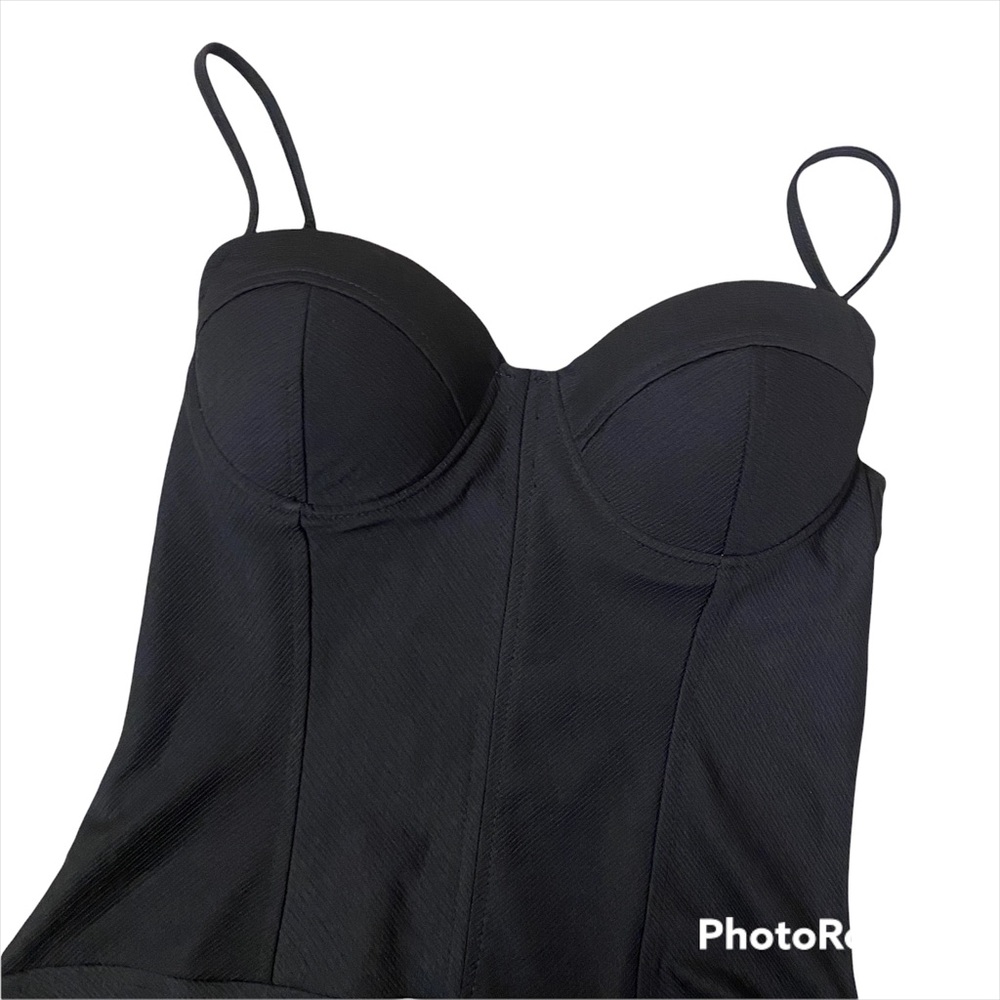 Fashion Nova-Came For More Bodysuit - Black Small